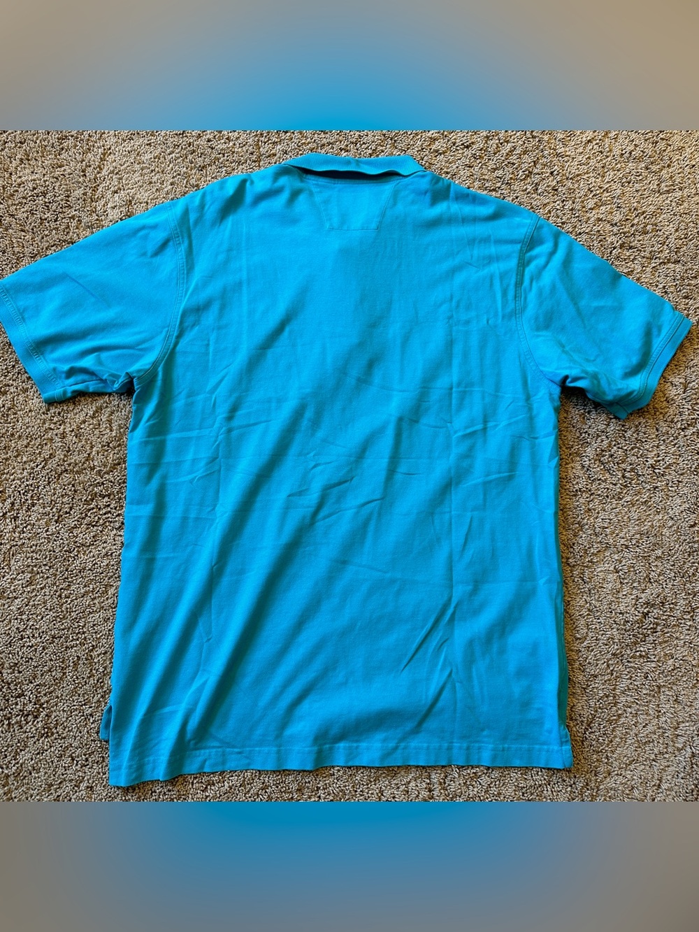 Perlis men’s turquoise polo